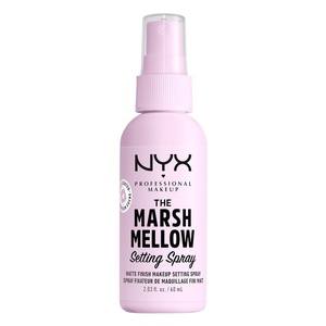 NYX PROFESSIONAL MAKEUP Makeup Setting Spray – Plump Finish, Long-Lasting Face Mist with Vitamins and Electrolytes, Vegan Formula(Marshmellow)