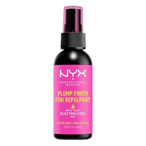 NYX PROFESSIONAL MAKEUP Makeup Setting Spray – Plump Finish, Long-Lasting Face Mist with Vitamins and Electrolytes, Vegan Formula(Plumping)