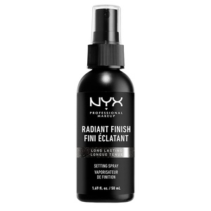 NYX PROFESSIONAL MAKEUP Makeup Setting Spray – Plump Finish, Long-Lasting Face Mist with Vitamins and Electrolytes, Vegan Formula(Radiant)